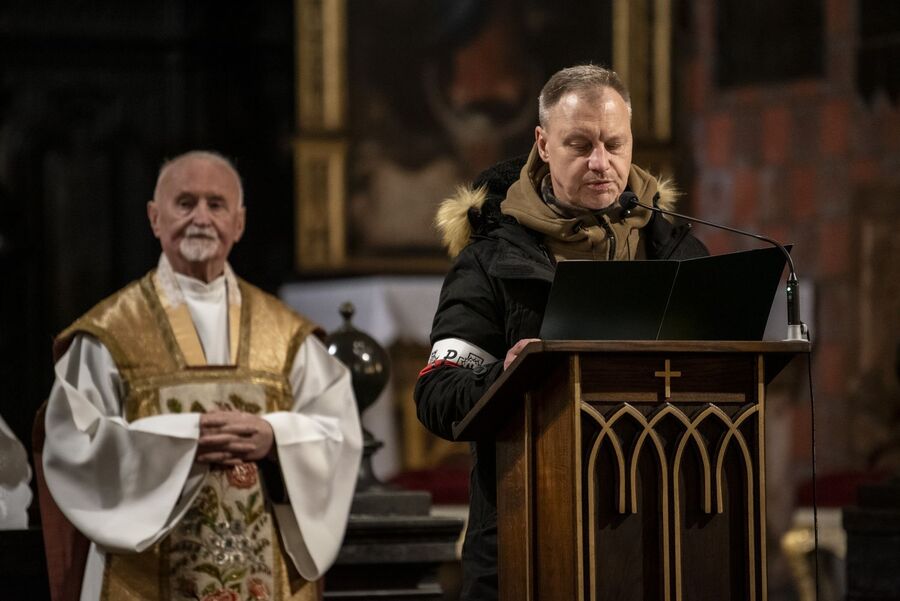 XI Krakowskie Zaduszki za Żołnierzy Wyklętych – Niezłomnych. Fot. Agnieszka Masłowska (IPN)