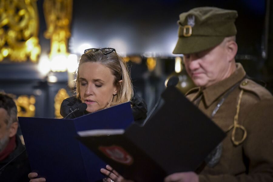 XI Krakowskie Zaduszki za Żołnierzy Wyklętych – Niezłomnych. Fot. IPN