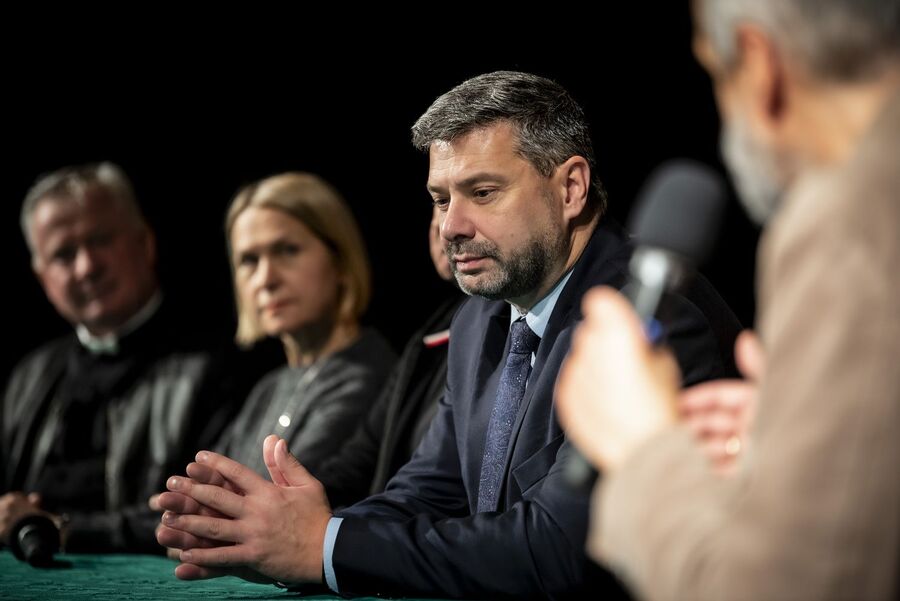 XI Krakowskie Zaduszki za Żołnierzy Wyklętych – Niezłomnych. Fot. Agnieszka Masłowska (IPN)