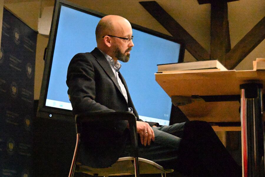 Seminarium dla studentów historii w siedzibie krakowskiego oddziału IPN. Fot. Janusz Ślęzak (IPN)