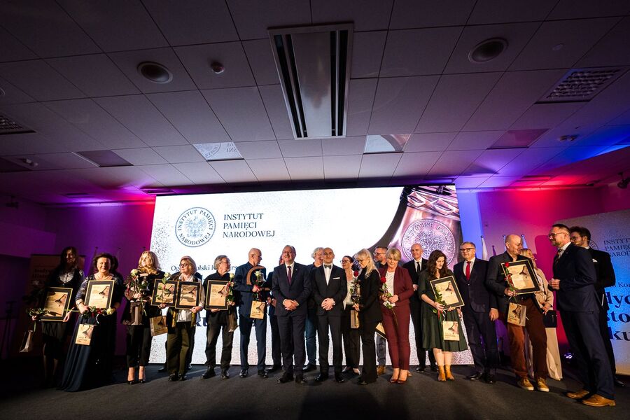 Gala finałowa konkursu Audycja Historyczna Roku. Fot. IPN Białystok