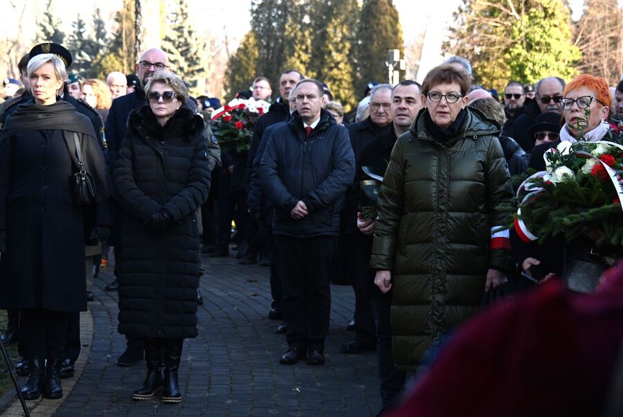W Tarnowie pochowano gen. Zdzisława Baszaka. Fot. Janusz Ślęzak (IPN)