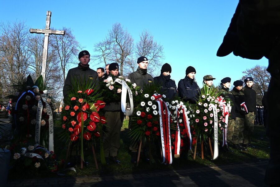 W Tarnowie pochowano gen. Zdzisława Baszaka. Fot. Janusz Ślęzak (IPN)