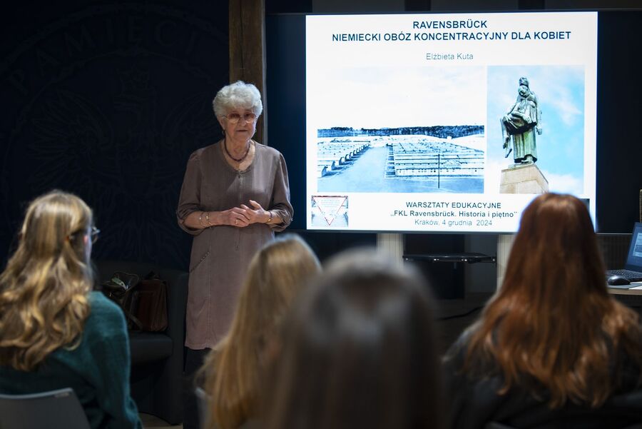 Warsztaty edukacyjne „FKL Ravensbrück. Historia i piętno”. Fot. Agnieszka Masłowska (IPN)