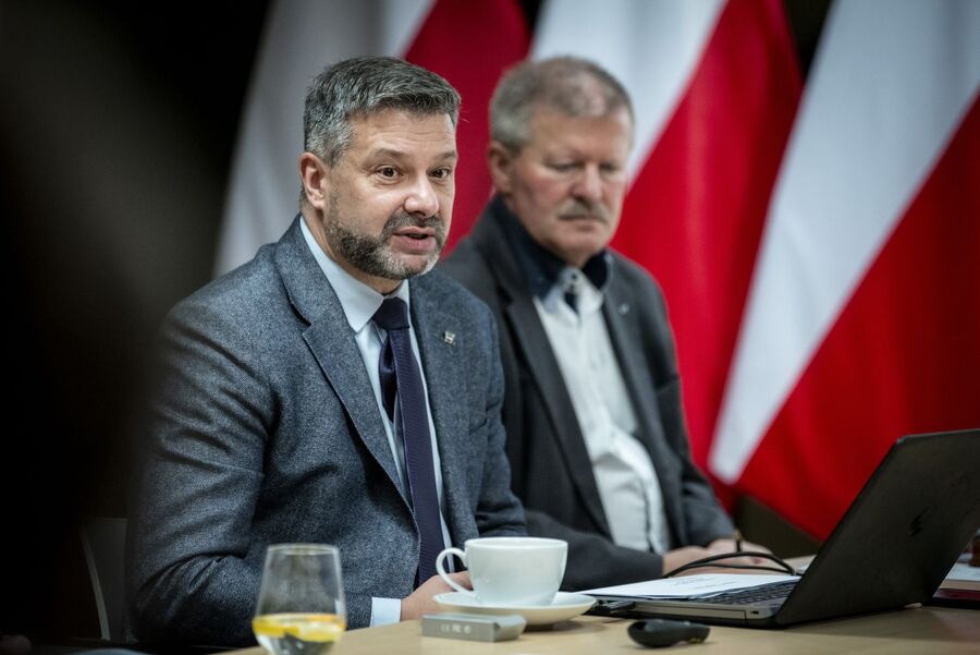 Goście z PAN w krakowskiej siedzibie IPN. Fot. Agnieszka Masłowska (IPN)