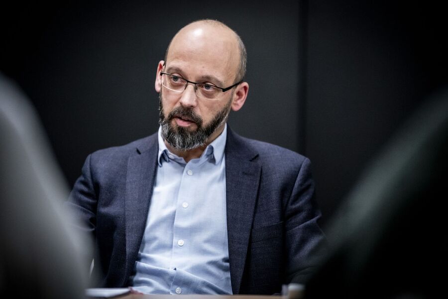 Goście z PAN w krakowskiej siedzibie IPN. Fot. Agnieszka Masłowska (IPN)