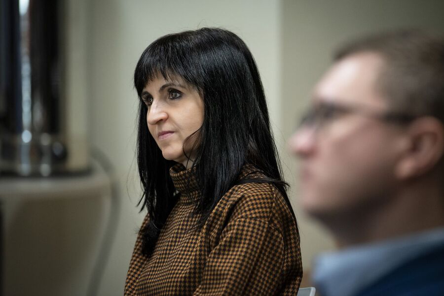 Goście z PAN w krakowskiej siedzibie IPN. Fot. Agnieszka Masłowska (IPN)