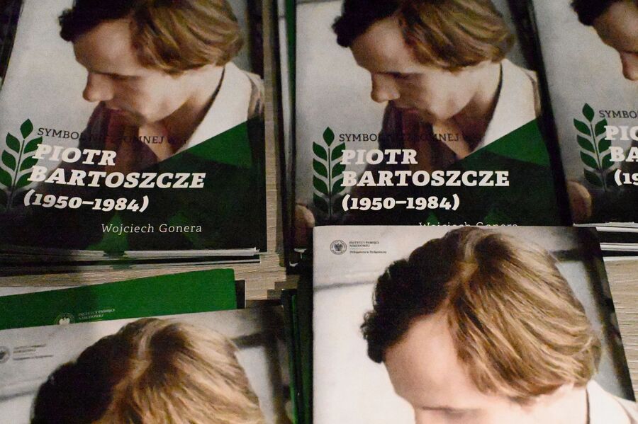 „Symbol niezłomnej wsi – Piotr Bartoszcze”. Dyskusja w krakowskiej siedzibie IPN. Fot. Janusz Ślęzak (IPN)