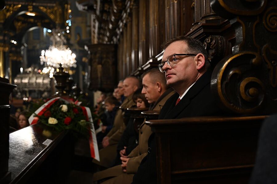 Uroczystości poświęcone marszałkom Piłsudskiemu i Rydzowi-Śmigłemu. Fot. Janusz Ślęzak (IPN)