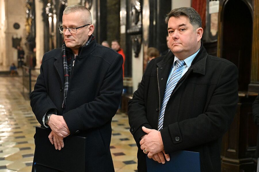 Uroczystości poświęcone marszałkom Piłsudskiemu i Rydzowi-Śmigłemu. Fot. Janusz Ślęzak (IPN)