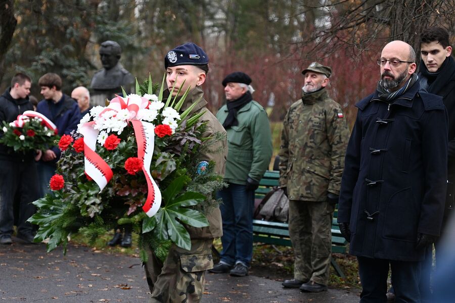 Kraków. 30. rocznica śmierci gen. Maczka. Fot. Janusz Ślęzak (IPN)