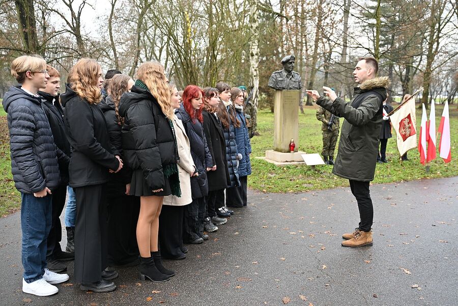 Kraków. 30. rocznica śmierci gen. Maczka. Fot. Janusz Ślęzak (IPN)