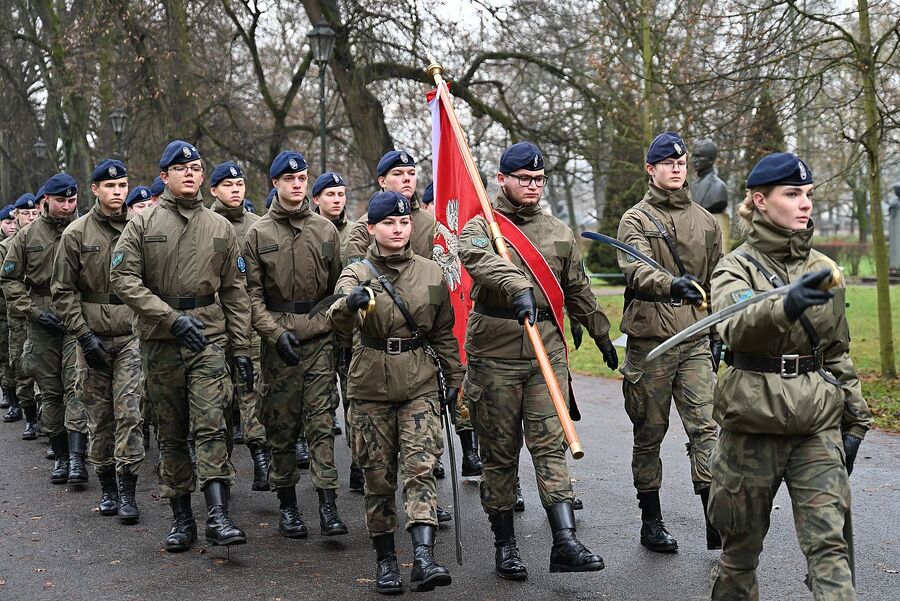 Kraków. 30. rocznica śmierci gen. Maczka. Fot. Janusz Ślęzak (IPN)