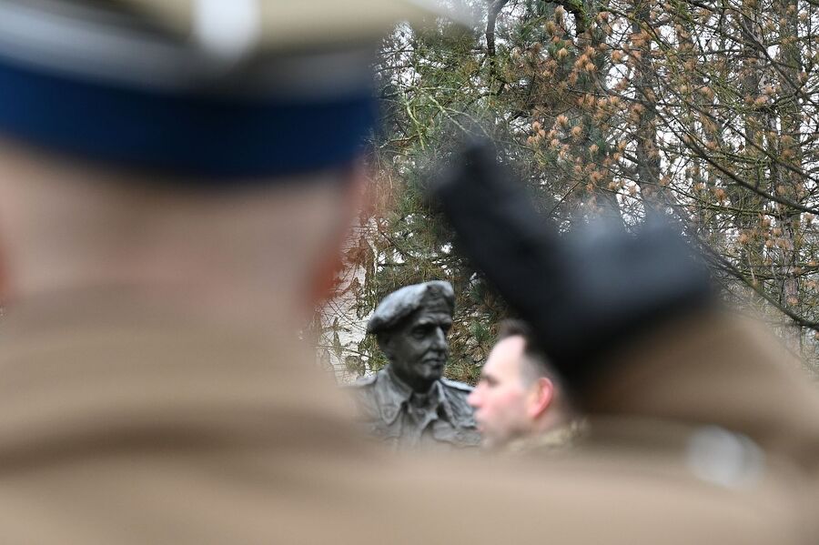 Kraków. 30. rocznica śmierci gen. Maczka. Fot. Janusz Ślęzak (IPN)