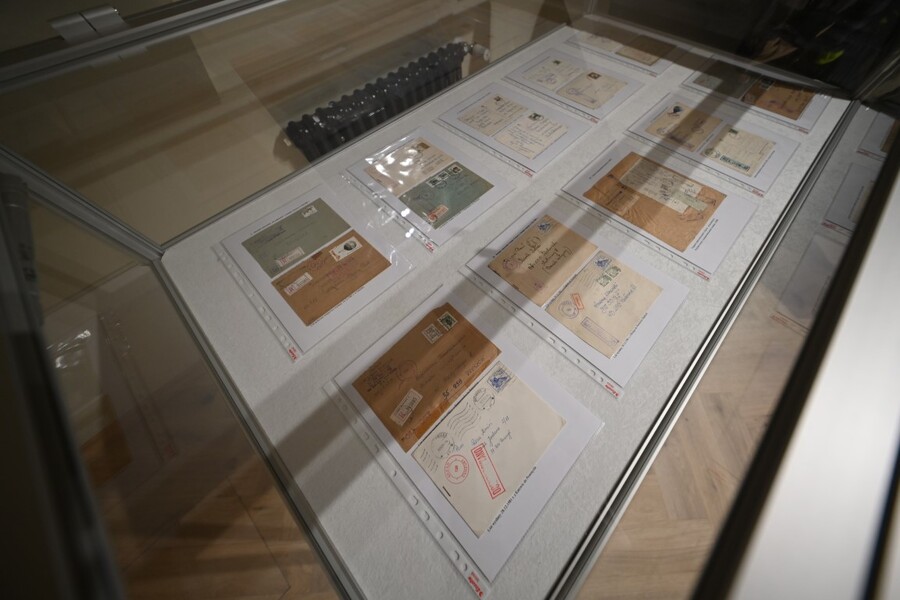 Wystawa o cenzurze korespondencji w czasie stanu wojennego. Fot. Żaneta Wierzgacz (IPN)