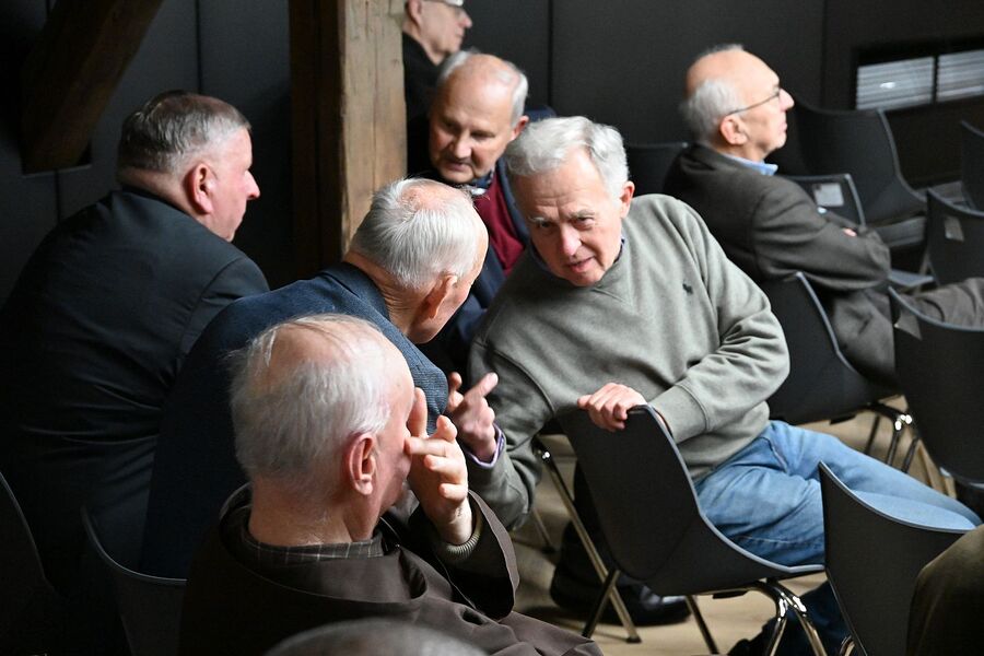 Kraków. Pokaz filmu oraz dyskusja o idei Krzyża Wolności i Solidarności. Fot. Janusz Ślęzak (IPN)