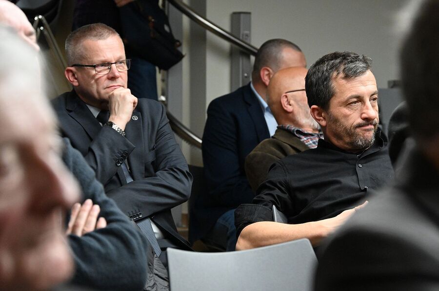 Kraków. Pokaz filmu oraz dyskusja o idei Krzyża Wolności i Solidarności. Fot. Janusz Ślęzak (IPN)