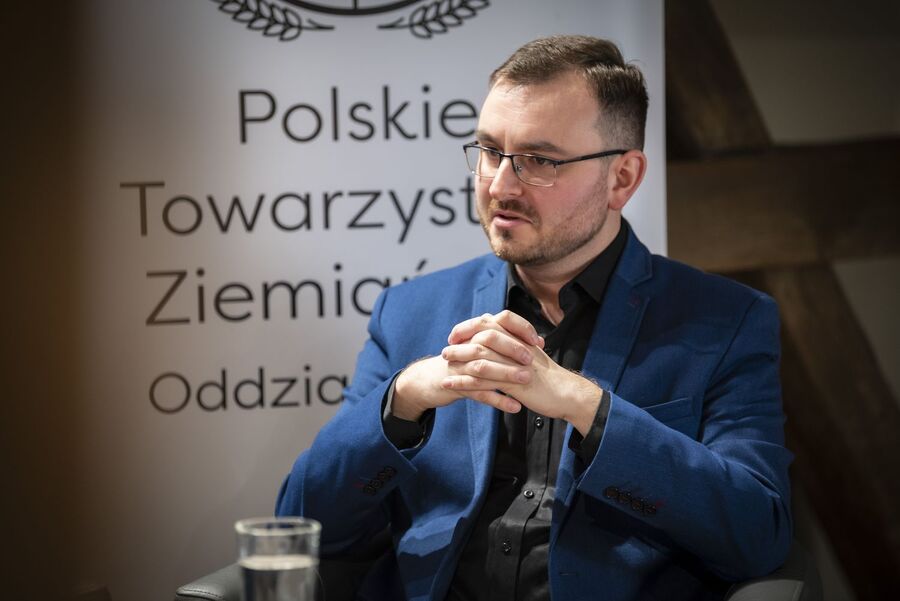 Inauguracja edukacyjnego projektu ziemiańskiego. Fot. Agnieszka Masłowska (IPN)