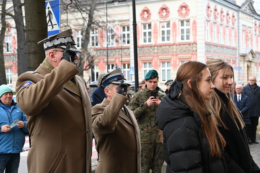 W Nowym Sączu odsłonięto tablicę gen. Wieniawy-Długoszowskiego. Fot. Janusz Ślęzak (IPN)