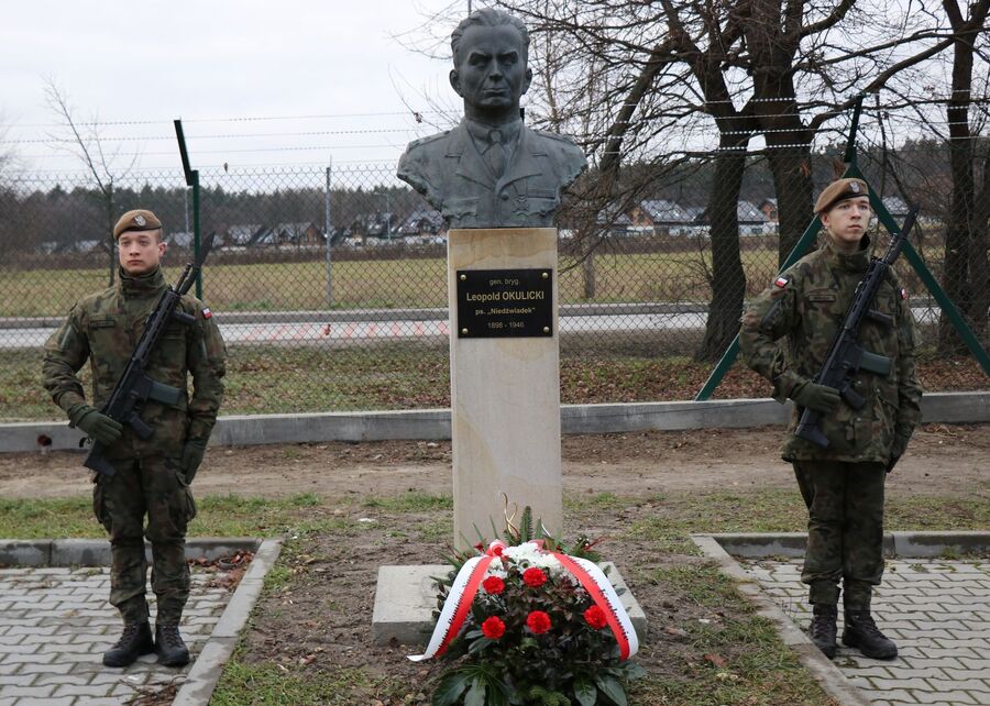 78. rocznica śmierci gen. Leopolda Okulickiego. Fot. Aneta Górecka-Zawartka (IPN)
