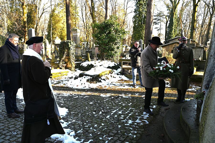 Krakowskie obchody 162. rocznicy wybuchu powstania styczniowego. Fot. Janusz Ślęzak (IPN)