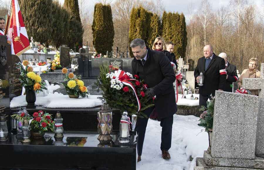 Uroczystości w Jachówce. Fot. Aneta Górecka-Zawartka (IPN)