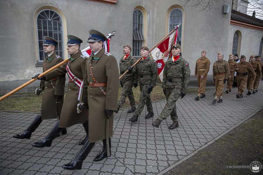 Pogrzeb Andrzeja Urbańca ps. „Grzechotnik”. Fot. 2 Korpus Polski