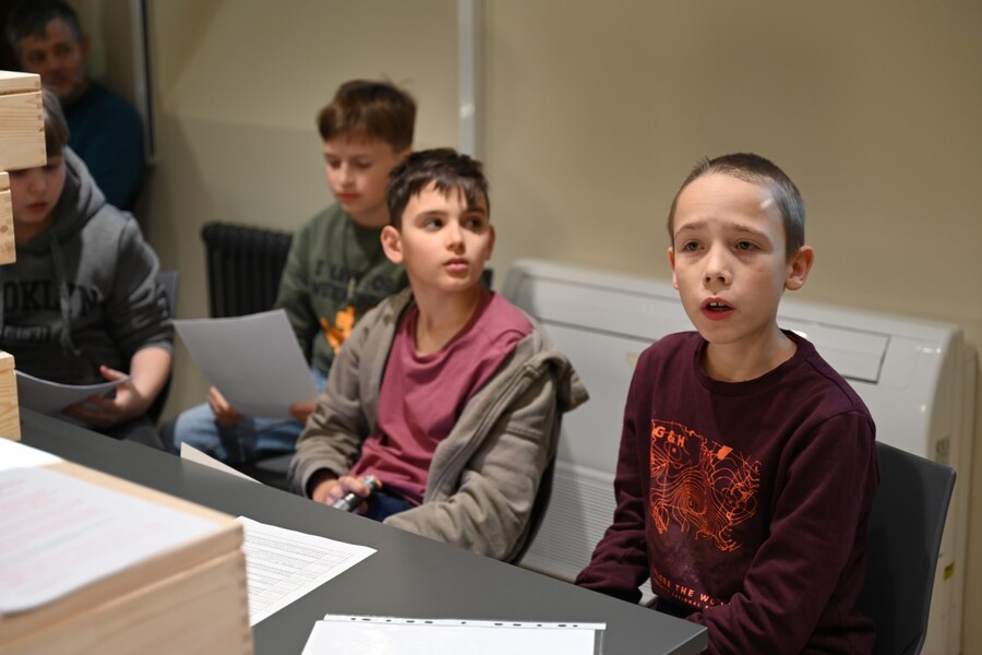 Warsztaty w ramach projektu edukacyjnego „Silni Polską”. Fot. Żaneta Wierzgacz (IPN)