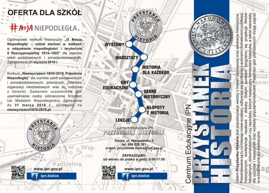 Styczniowy program Centrum Edukacyjnego IPN „Przystanek Historia” w Kielcach