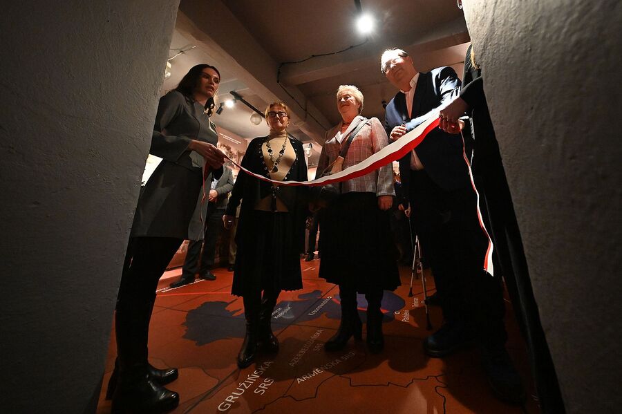 Krakowska uroczystość w 85. rocznicę pierwszej masowej deportacji obywateli polskich w głąb ZSRS. Fot. Janusz Ślęzak (IPN)