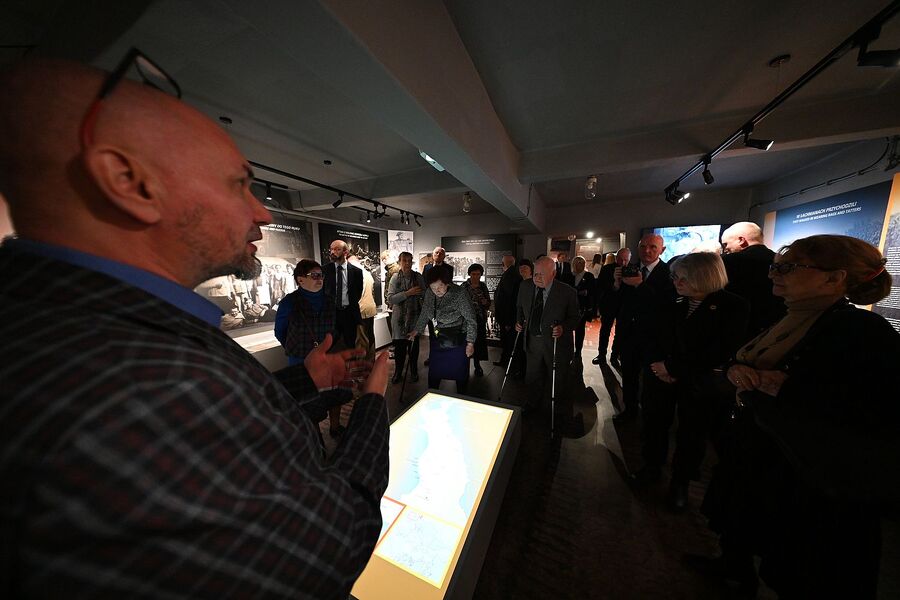 Krakowska uroczystość w 85. rocznicę pierwszej masowej deportacji obywateli polskich w głąb ZSRS. Fot. Janusz Ślęzak (IPN)