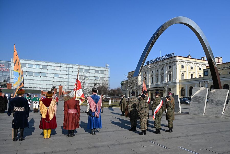 21. rocznica śmierci Ryszarda Kuklińskiego. Uroczystość w Krakowie. Fot. Janusz Ślęzak (IPN)