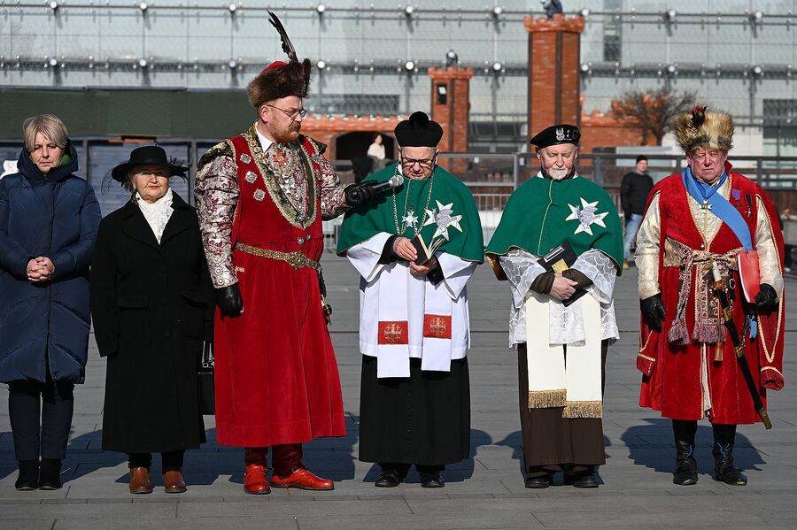 21. rocznica śmierci Ryszarda Kuklińskiego. Uroczystość w Krakowie. Fot. Janusz Ślęzak (IPN)