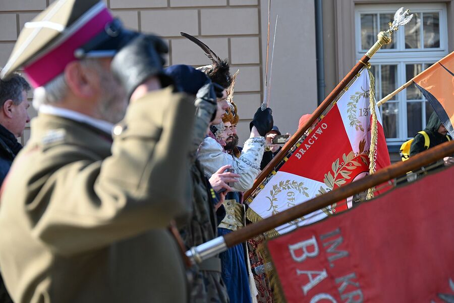 21. rocznica śmierci Ryszarda Kuklińskiego. Uroczystość w Krakowie. Fot. Janusz Ślęzak (IPN)