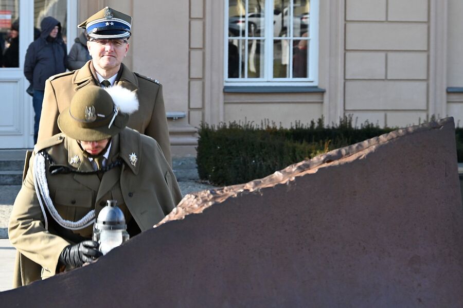 21. rocznica śmierci Ryszarda Kuklińskiego. Uroczystość w Krakowie. Fot. Janusz Ślęzak (IPN)