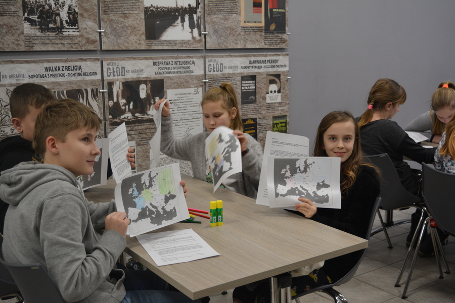 Warsztaty „A więc wojna”. Przystanek Historia w Kielcach. Fot. Katarzyna Pronobis