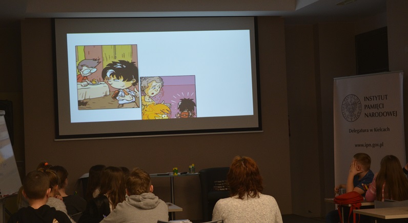 Warsztaty „A więc wojna”. Przystanek Historia w Kielcach. Fot. Katarzyna Pronobis