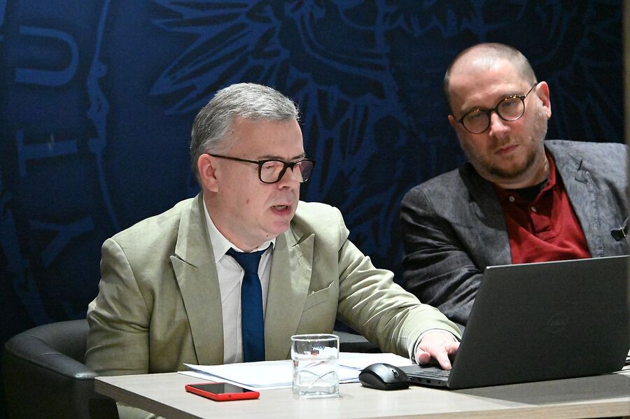 Archiwalna środa w krakowskim oddziale IPN. Prelekcja Alberta Chudzio. Fot. Janusz Ślęzak (IPN)