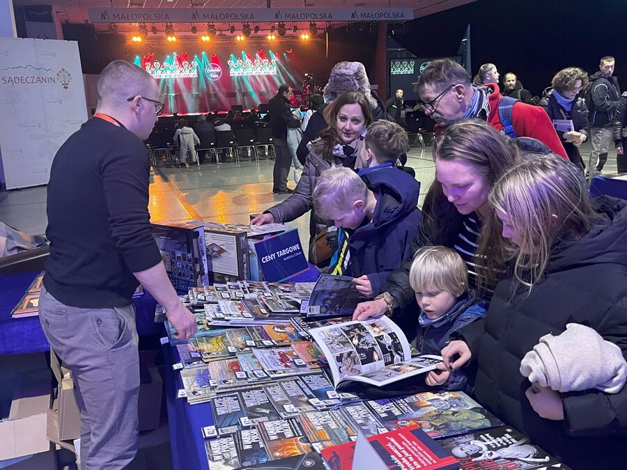 Wydawnictwo IPN na 7. Sądeckich Targach Książki. Fot. Cezary Pałka (IPN)