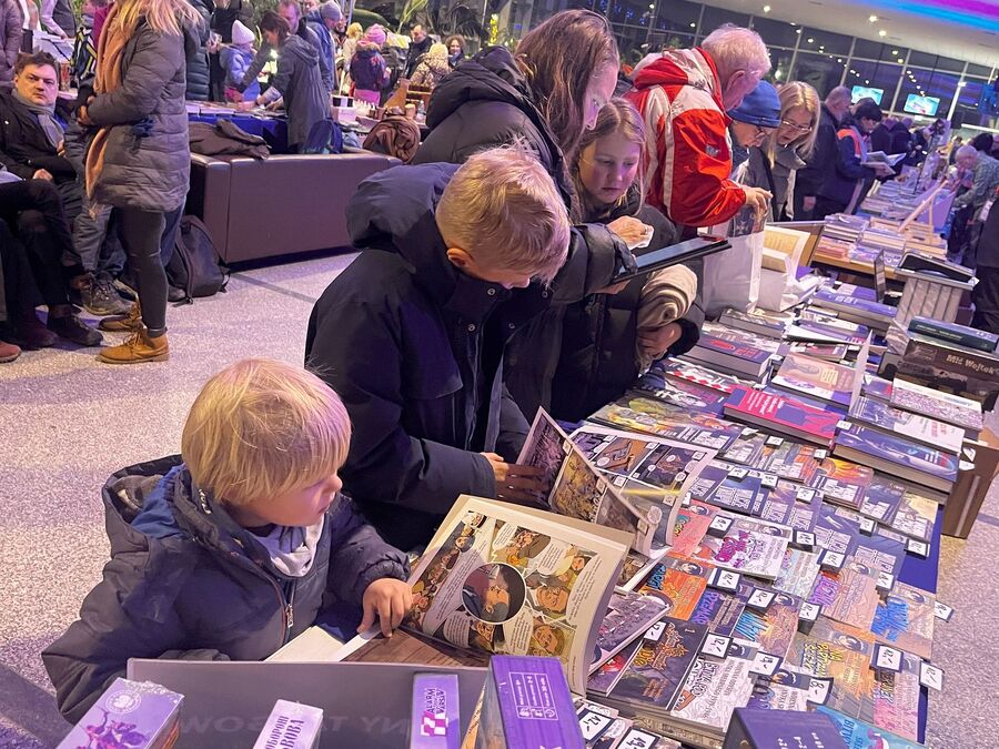 Wydawnictwo IPN na 7. Sądeckich Targach Książki. Fot. Cezary Pałka (IPN)