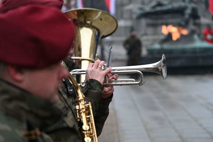 Krakowskie obchody Narodowego Dnia Pamięci Żołnierzy Armii Krajowej. Fot. Janusz Ślęzak (IPN)