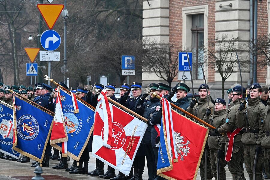 Krakowskie obchody Narodowego Dnia Pamięci Żołnierzy Armii Krajowej. Fot. Janusz Ślęzak (IPN)