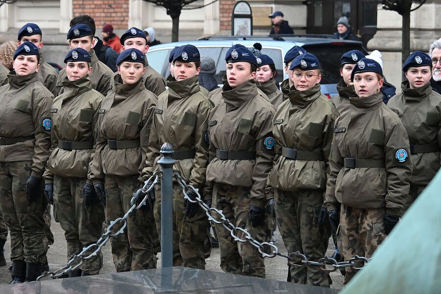 Krakowskie obchody Narodowego Dnia Pamięci Żołnierzy Armii Krajowej. Fot. Janusz Ślęzak (IPN)