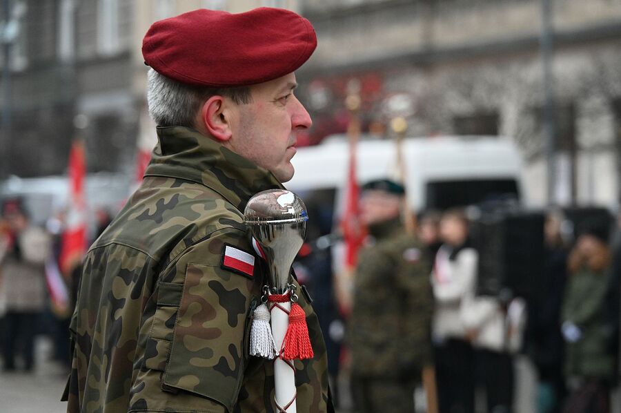 Krakowskie obchody Narodowego Dnia Pamięci Żołnierzy Armii Krajowej. Fot. Janusz Ślęzak (IPN)