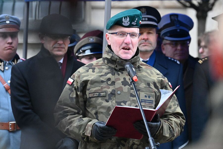 Krakowskie obchody Narodowego Dnia Pamięci Żołnierzy Armii Krajowej. Fot. Janusz Ślęzak (IPN)