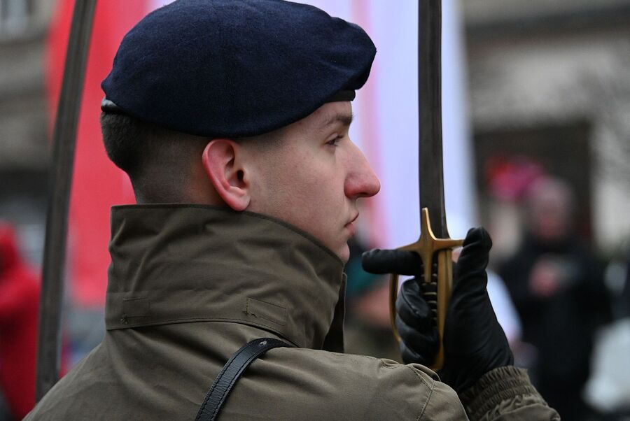 Krakowskie obchody Narodowego Dnia Pamięci Żołnierzy Armii Krajowej. Fot. Janusz Ślęzak (IPN)