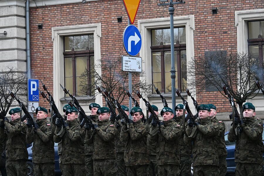 Krakowskie obchody Narodowego Dnia Pamięci Żołnierzy Armii Krajowej. Fot. Janusz Ślęzak (IPN)