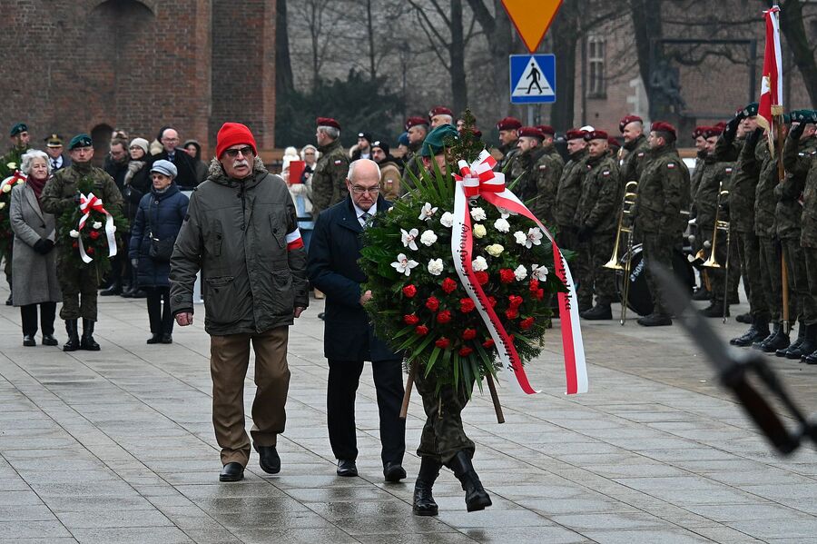 Krakowskie obchody Narodowego Dnia Pamięci Żołnierzy Armii Krajowej. Fot. Janusz Ślęzak (IPN)