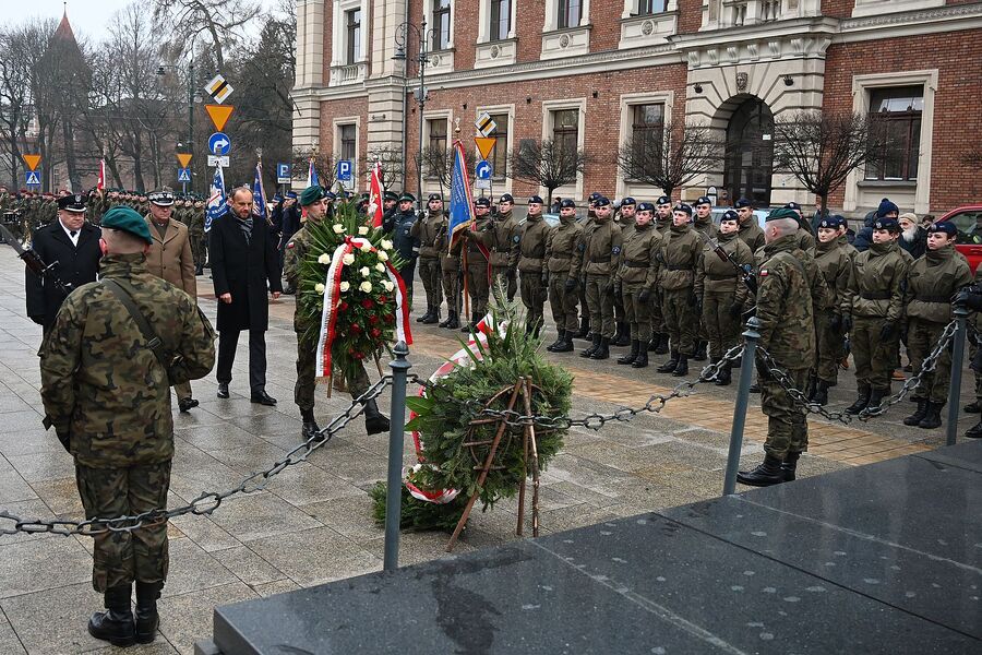 Krakowskie obchody Narodowego Dnia Pamięci Żołnierzy Armii Krajowej. Fot. Janusz Ślęzak (IPN)