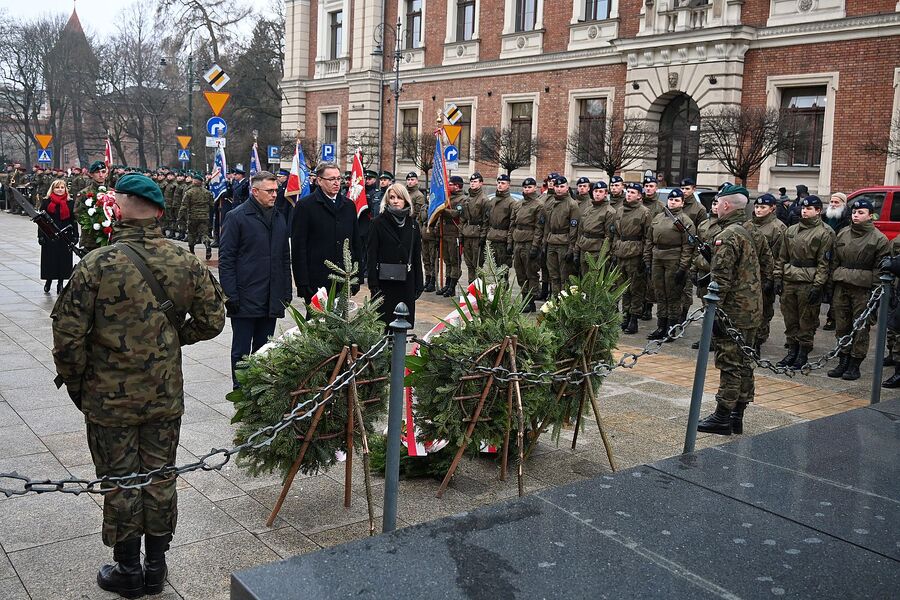 Krakowskie obchody Narodowego Dnia Pamięci Żołnierzy Armii Krajowej. Fot. Janusz Ślęzak (IPN)